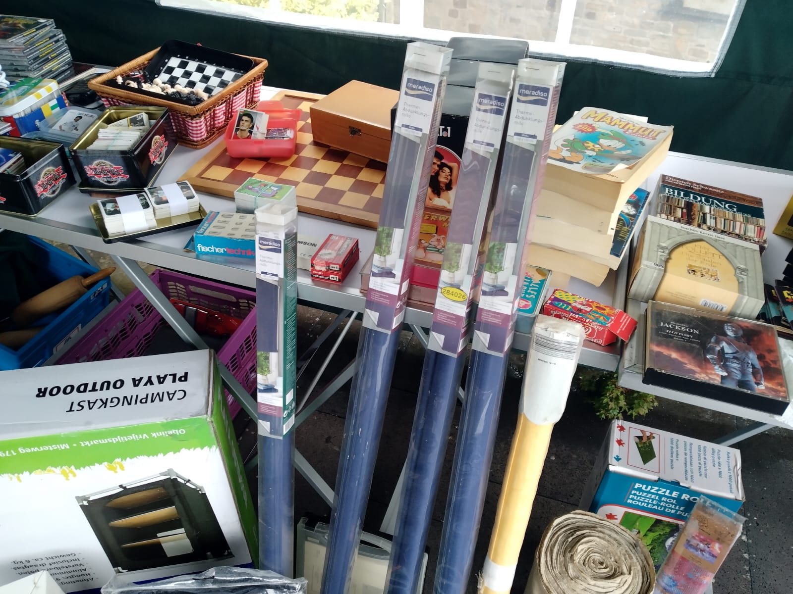 Hauset kann Flohmarkt – auch bei Regen!